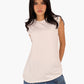 Sleeveless Viscose T-Shirt