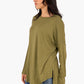 Asymmetrical Long Sleeve T-Shirt