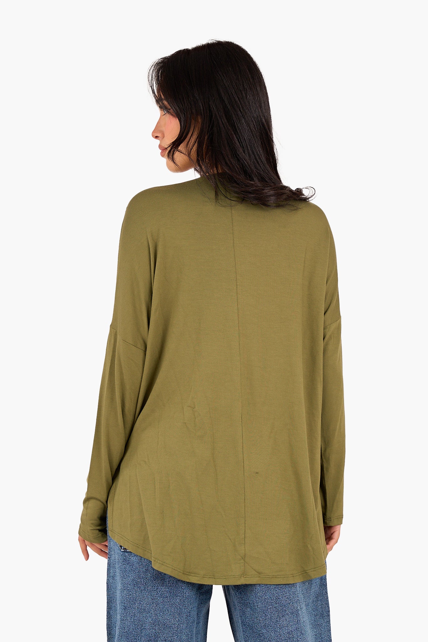 Asymmetrical Long Sleeve T-Shirt