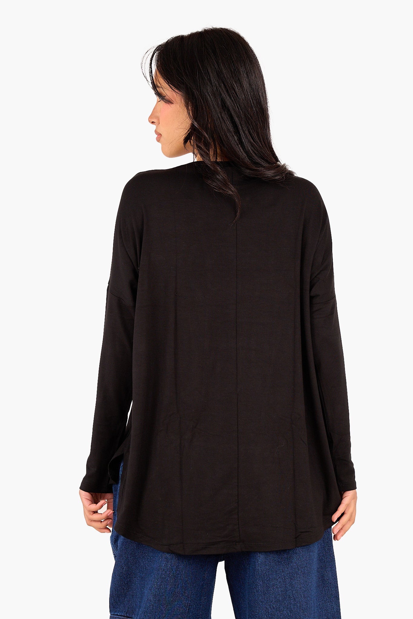 Asymmetrical Long Sleeve T-Shirt