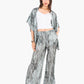 Printed Wide-Leg Pants