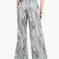 Printed Wide-Leg Pants