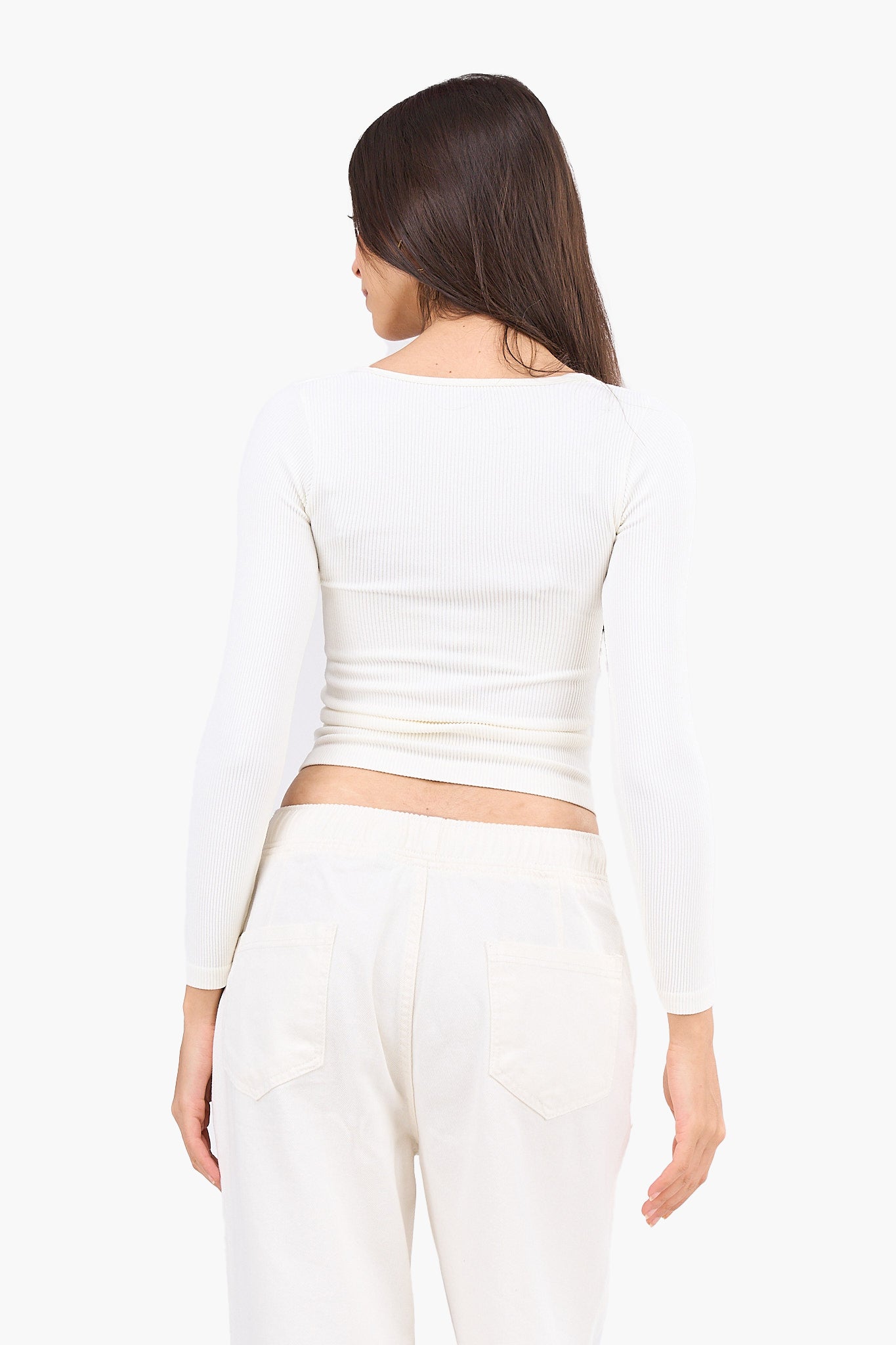 Square Neck Cropped Top