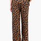 Leopard Print Tencel Pants