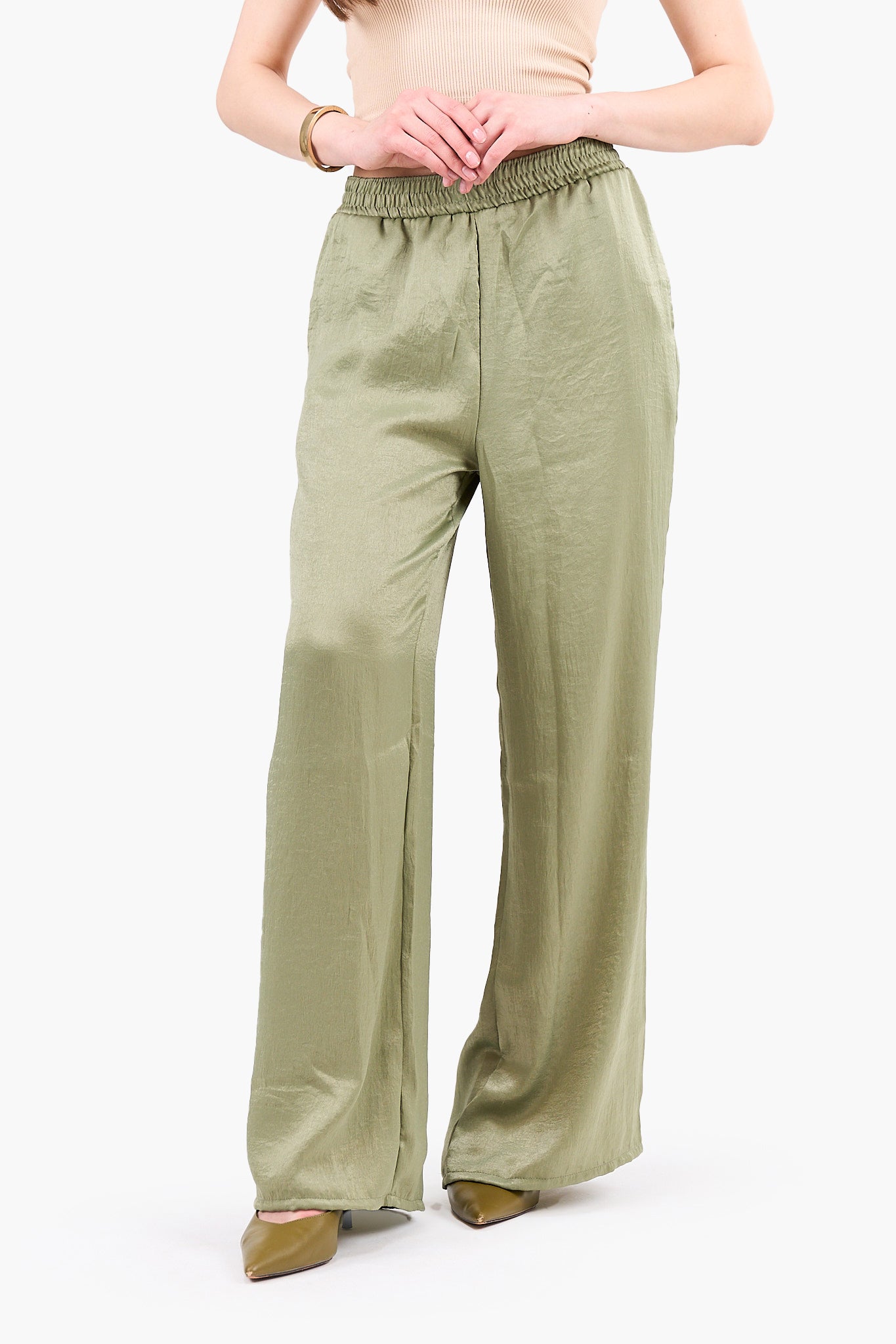 Classic Wide-Leg Pants