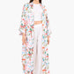 Colorful Palm-Print Kimono