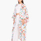 Colorful Palm-Print Kimono