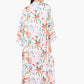 Colorful Palm-Print Kimono