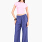 High Waist Straight Cut Pants