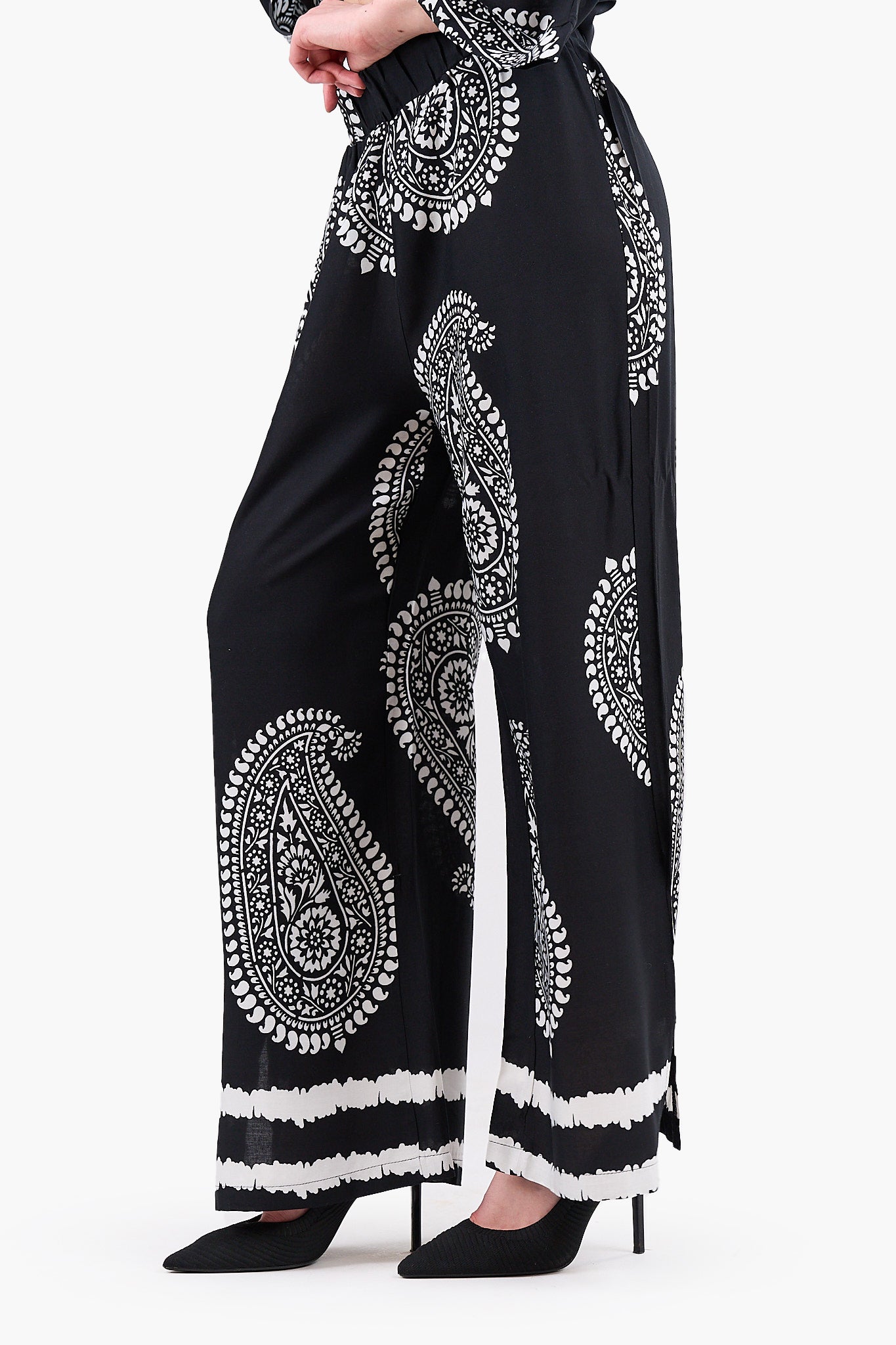 Black Bohemian Comfy Pants