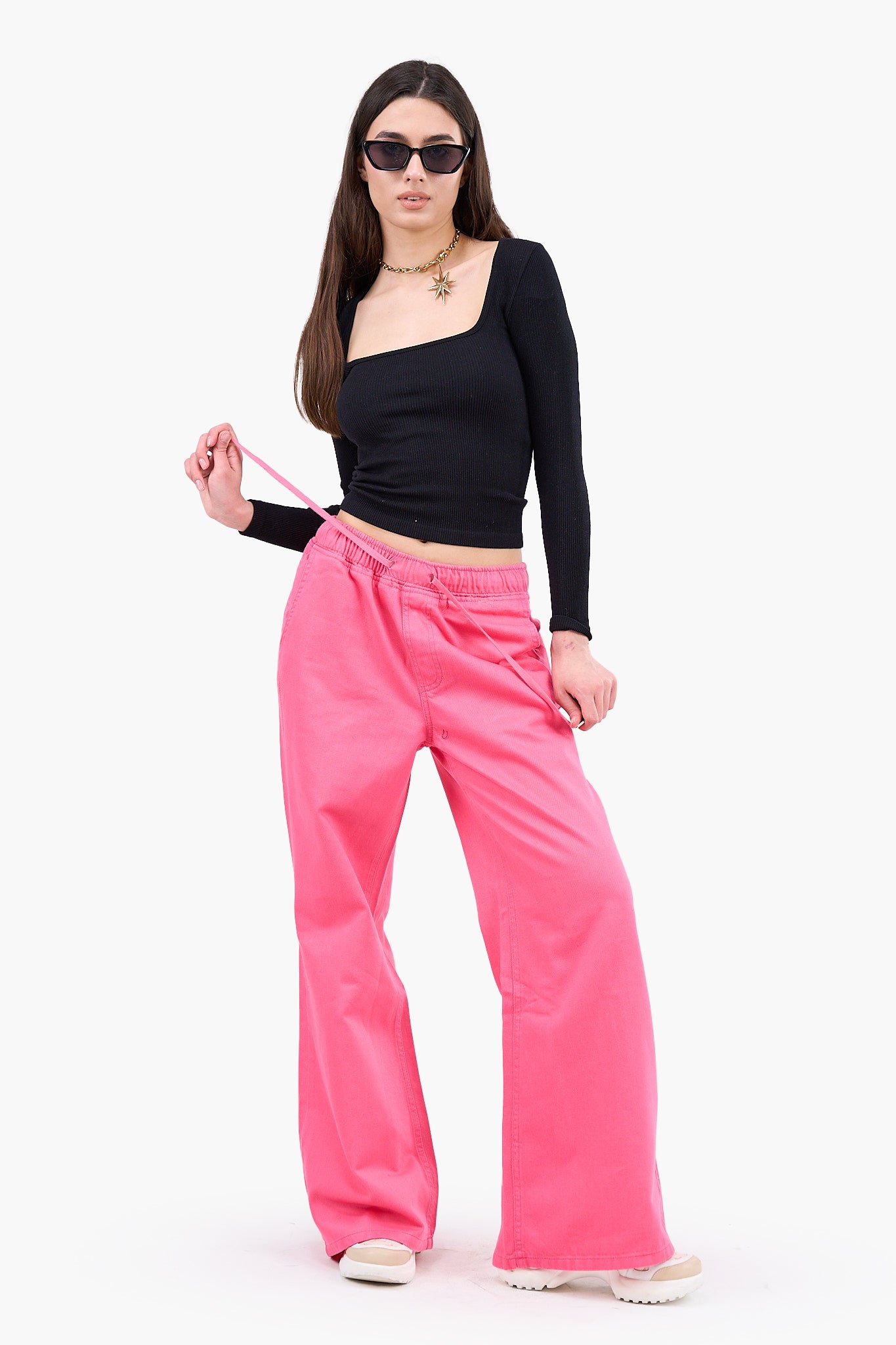 Square Neck Cropped Top