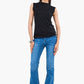 High Waist Flare Cut Jeans