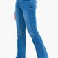 High Waist Flare Cut Jeans