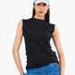 High Neck Sleeveless Top