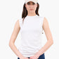 High Neck Sleeveless Top
