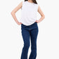 High Waist Flare Cut Jeans