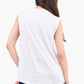 Sleeveless Viscose T-Shirt