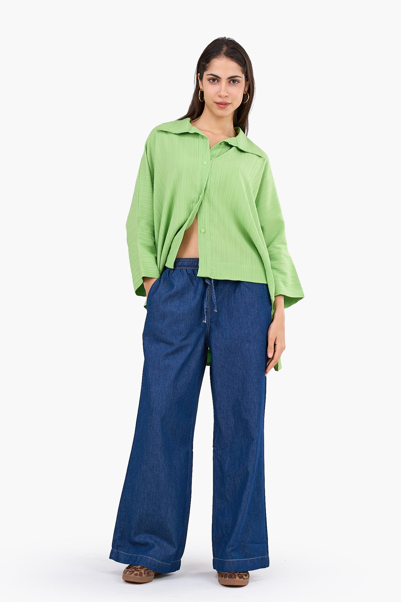 Textured One Size Shirt