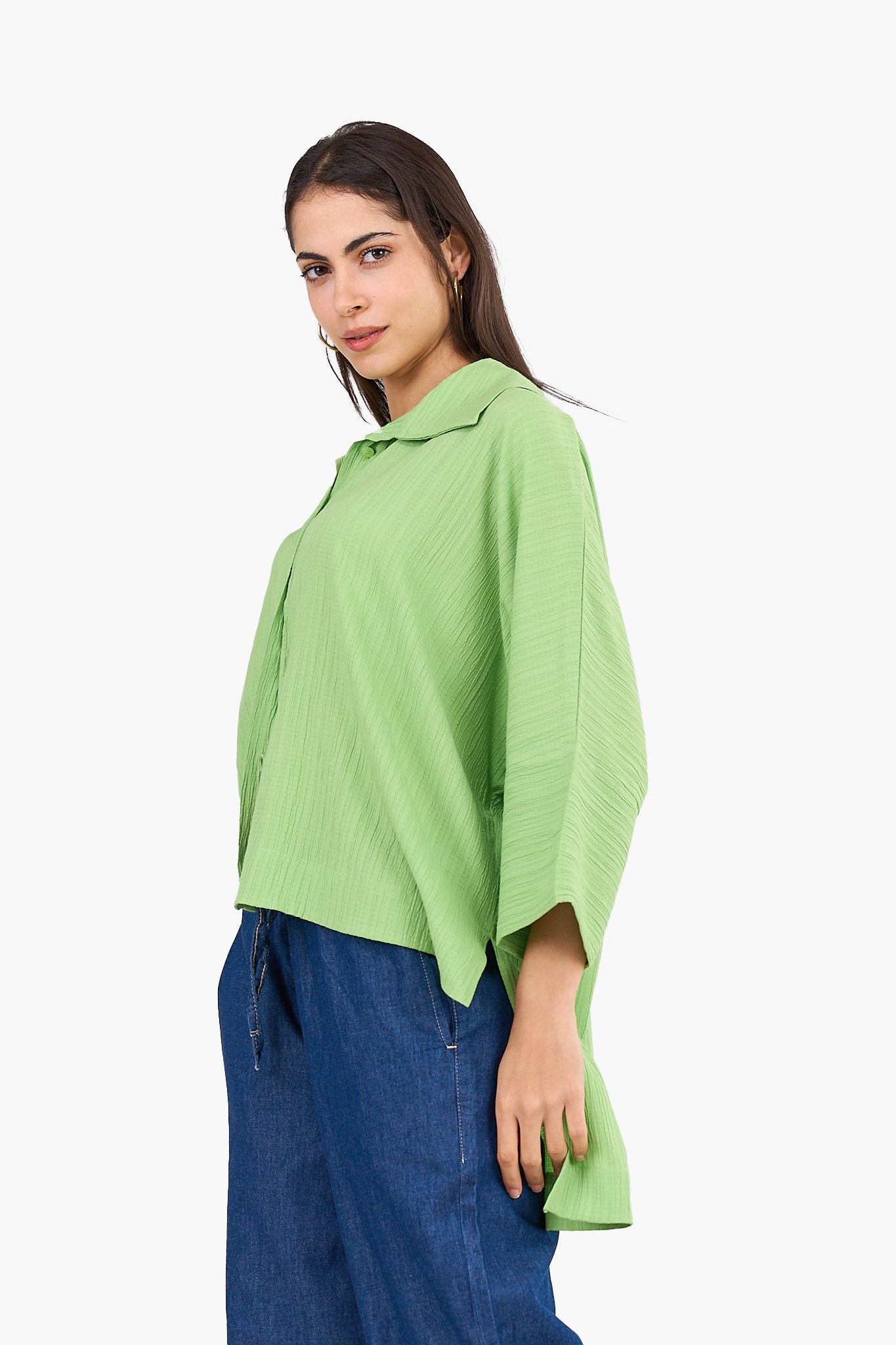 Textured One Size Shirt