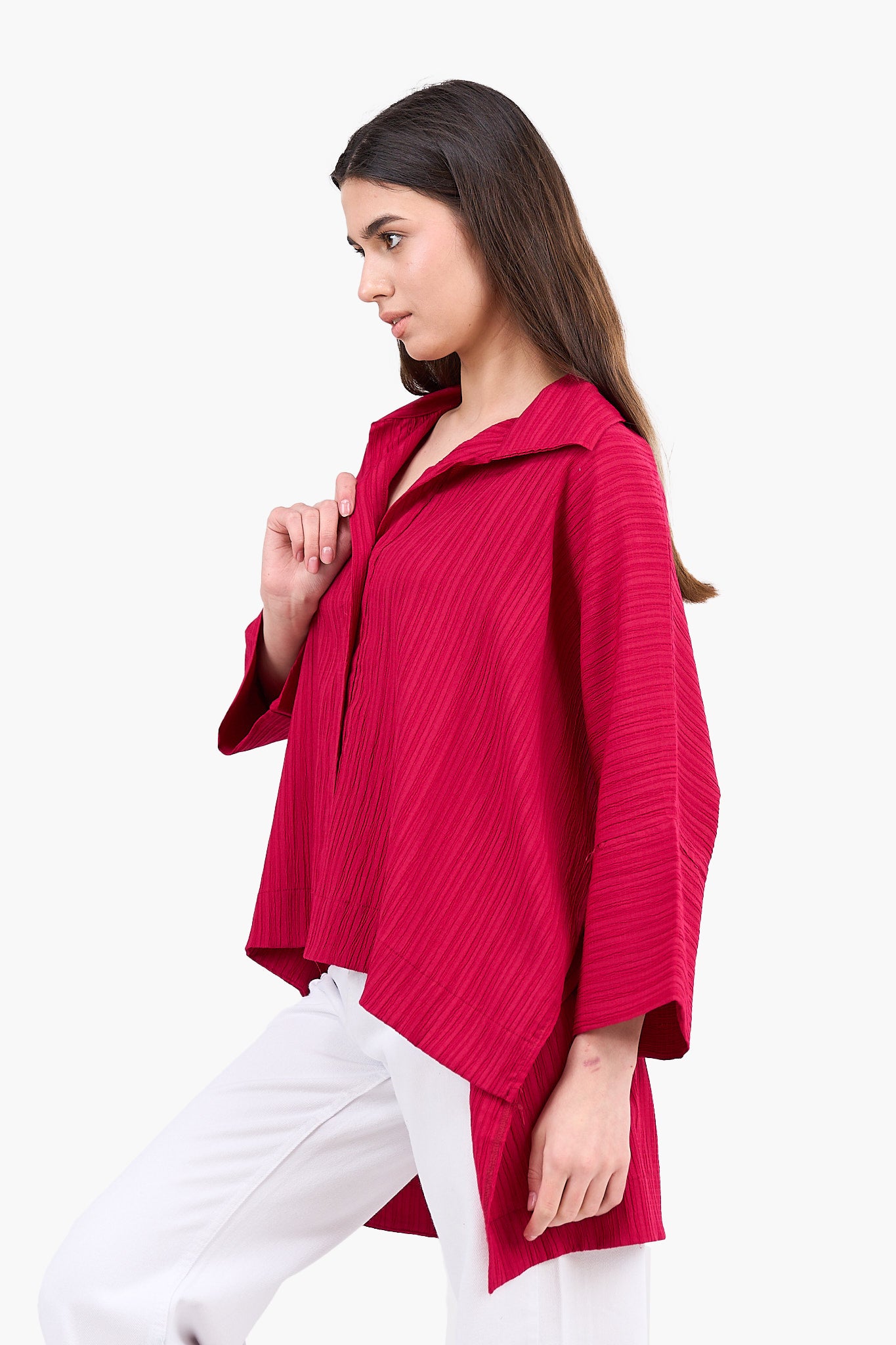 Textured One Size Shirt