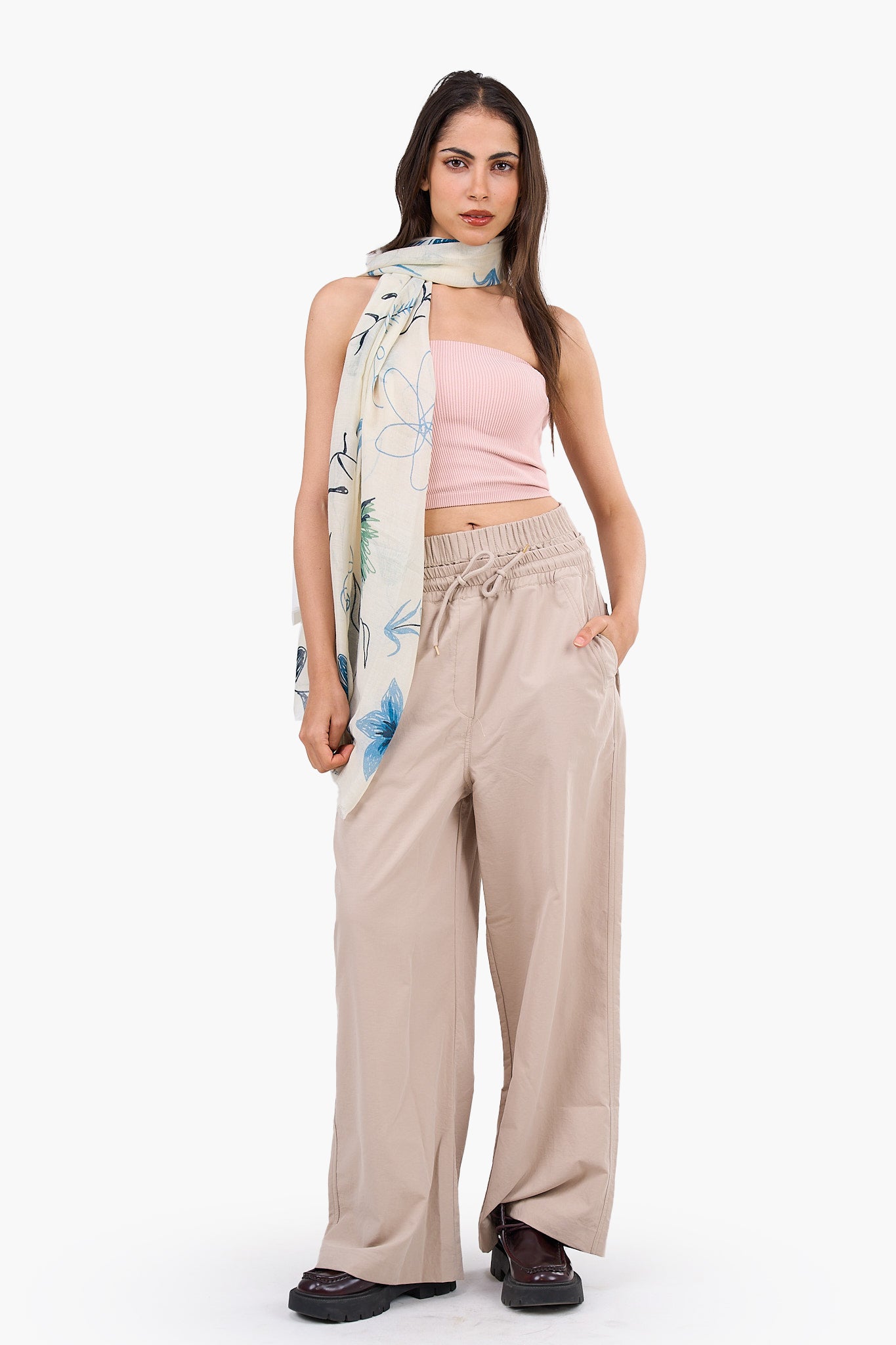 Strapless Cropped Ribbed Top