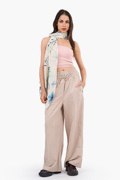 Strapless Cropped Ribbed Top