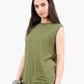 Sleeveless Viscose T-Shirt