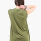Sleeveless Viscose T-Shirt