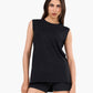 Sleeveless Viscose T-Shirt