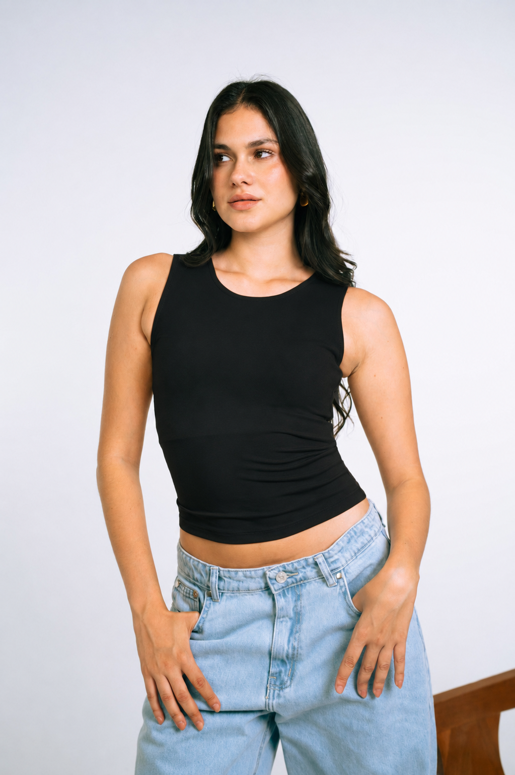 Basic Mockneck Top