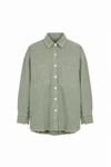 Frayed-Hem Denim Jacket
