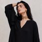 Oversized Side Slit Dress
