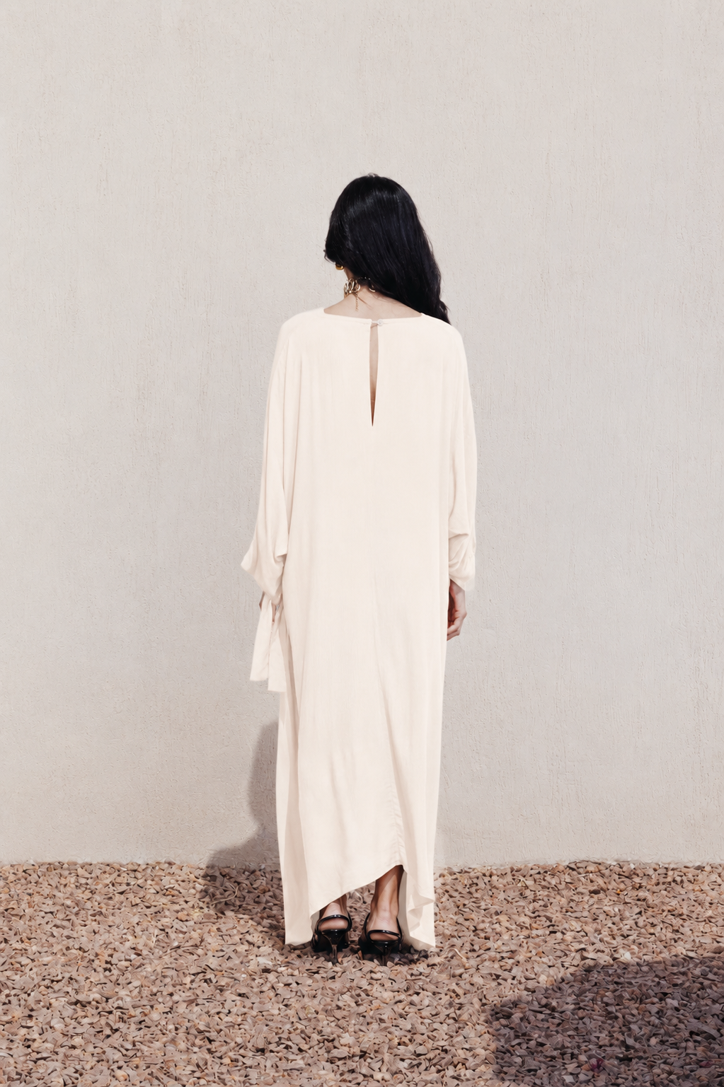 Oversized Side Slit Dress