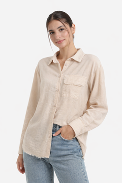 Relaxed Fit Tencel Shirt