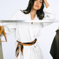 Draped Long Cardigan