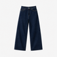 Washed Wide Jeans