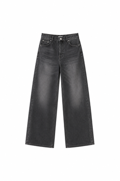 Washed Wide Jeans