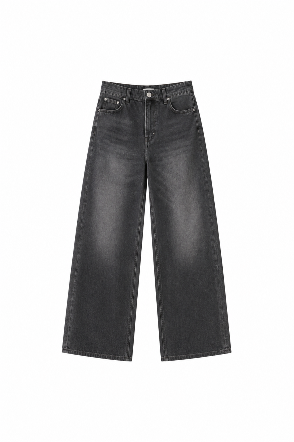 Washed Wide Jeans