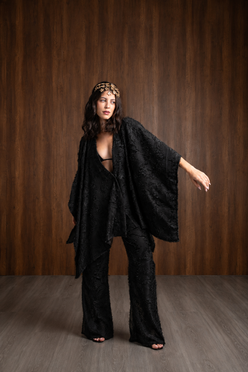 Fuzzy Beach Kimono