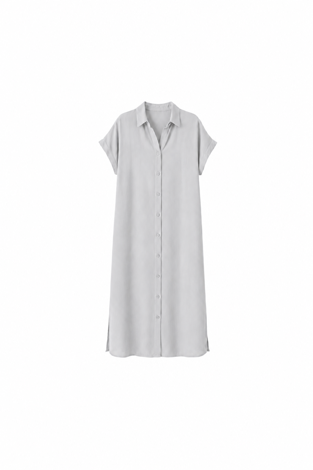 Short Sleeves Midi Dress