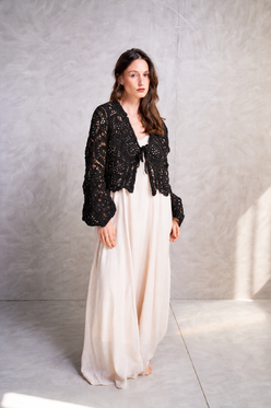 Crochet Knit Cardigan