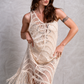 Sequin Crochet Beach Dress