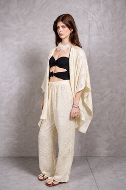 Fuzzy Beach Kimono