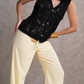 Cropped Crochet Beach Vest