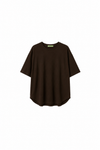 Curved-Hem T-Shirt