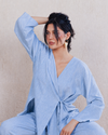 Side-Tie Wrap Kimono