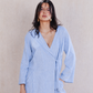 Side-Tie Wrap Kimono