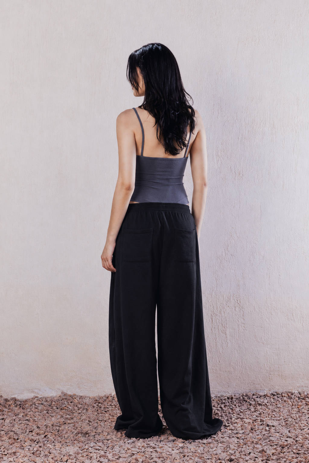 Lace-Up Detail Lounge Pants