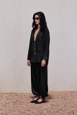 Relaxed Notch Collar Blazer