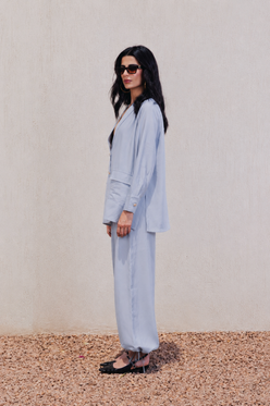 Relaxed Notch Collar Blazer
